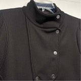 Burton Women's Size M Black Solid Zip Mock Neck Jacket