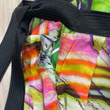 Beatriz Camacho Size 4 Women's Multicolor Patchwork Pencil Skirt