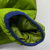 Lands' End Women's Size L Lime Solid Puffer Jacket