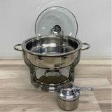 Culinary Essentials Silver Stainless Steel Chafing Dish