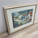 Original Watercolor by Hugo Silva from Potosi Bolivia