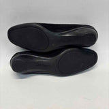Salvatore Ferragamo Size 7 Women's Black Solid Slip On Shoes