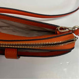 Kate Spade Orange Leather Pebbled Crossbody Handbag