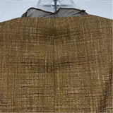 Dana Buchman Women's Size 8-M Tan Tweed Single Button Jacket