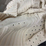 Shannon Passero Size M-S Women's Beige Solid Button Up Sweater
