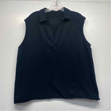 Frank & Eileen Est 1947 Size XL Women's Black Solid Sleeveless Top