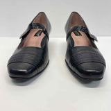 Beautifeel Size 37-6 Women's Black Stripe Mary Jane Heels