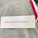 Krimson Klover Size L Women's Gray Tweed Pull On Skirt