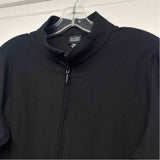 Eileen Fisher Women's Size M Black Solid Zip Up Jacket