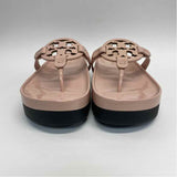 Tory Burch Size 8 Women's Pink Solid Camel Toe Sandals
