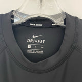 Nike Size S Women's Black Logo Long Sleeve Activewear Top