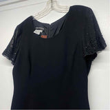 Donna Morgan Size 10-M Women's Black Solid Shift Dress