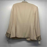 Karen Miller Size 14-L Women's Champagne Shimmer Maxi Dress w Long Sleeve Jacket