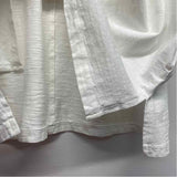 Mersea Size OS-XL Women's White Solid T-Shirt Short Sleeve Top