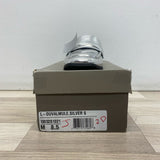 Franco Sarto Size 8.5 Women's Silver Solid Mules Shoes