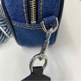 Marc Jacobs Blue Denim Stitches Crossbody Handbag