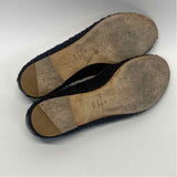 Kate Spade Size 8.5 Women's Black Shimmer Ballet Flats Shoes