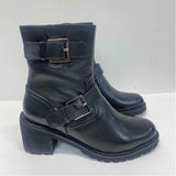 Seychelles - Anthropologie Size 7.5 Women's Black Solid Moto Boots
