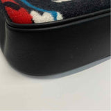 Pendleton Black-Multicolor Pattern Shoulder Handbag