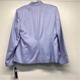 Kasper Size 10-M Women's Light Blue Solid 3 PC Dress
