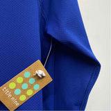 Title Nine Size Xl Women's Blue Solid Hoodie Activewear Top