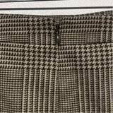 Banana Republic Size 10 Women's Green-Tan Pattern Above Knee Skirt