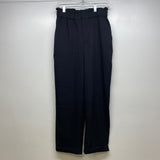 Cartonnier - Anthropologie Size S- 2/4 Women's Black Solid Cuff Capri