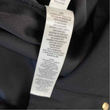 Chico's Women's Size 4-2x Black Solid Button Up Jacket