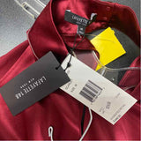 Lafayette 148 Size M Women's Burgundy Solid Pullover Sleeveless Top