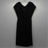 M.M.LaFleur Size 4-XS Women's Black Solid Sheath Dress