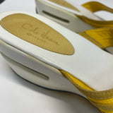 Cole Haan Size 9 Women's Yellow-White Stripe Sandals Shoes