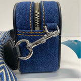 Marc Jacobs Blue Denim Stitches Crossbody Handbag