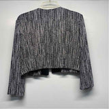 Alex Evenings Size 12-L Women's Black-Silver Shimmer 2 Piece Dress