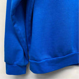 Aviator Nation Women's Size L Blue Applique Pullover Sweatshirt