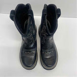 Ariat Fatbaby Size 7 Women's Black Embroidered Western Boots