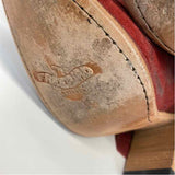 Freebird by Steven Size 6 Women's Red Distressed Heel Boots