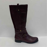 Naturalizer Size 9.5 Women's Burgundy Solid Riding Boots