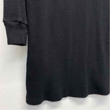 LA Relaxed Size L Women's Black Solid Shift Dress