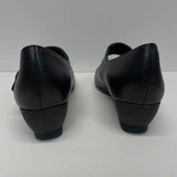 Munro Size 7 Women's Black Solid Mary Jane 2" Wedge Heels