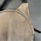 Jack Gomme Brown Fabric Solid Crossbody Handbag