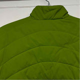 Lands' End Women's Size L Lime Solid Puffer Jacket