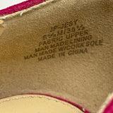 Jessica Simpson Size 6.5 Women's Fuschia Textured Pump Shoes