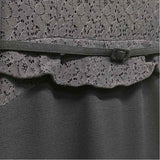 David Meister Size 12-L Women's Navy Solid Sheath Dress