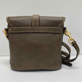 Dooney & Bourke Florentine Dottie Taupe Leather Solid Crossbody Handbag