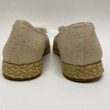 Bandolino Size 6 Women's Beige Shimmer Flats Shoes