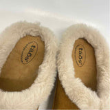 Taos Size 8 Women's Brown Solid Slip On Slippers