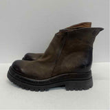 A.S. 98 Devin Size 38-7 Women's Brown Solid Ankle Booties