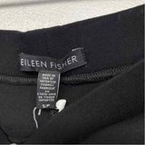 Eileen Fisher Size S-4 Women's Black Solid Slim Ankle Slouchy Pants