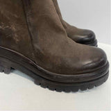 A.S. 98 Devin Size 38-7 Women's Brown Solid Ankle Booties