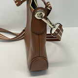 Kate Spade Caramel Solid Leather Crossbody Handbag